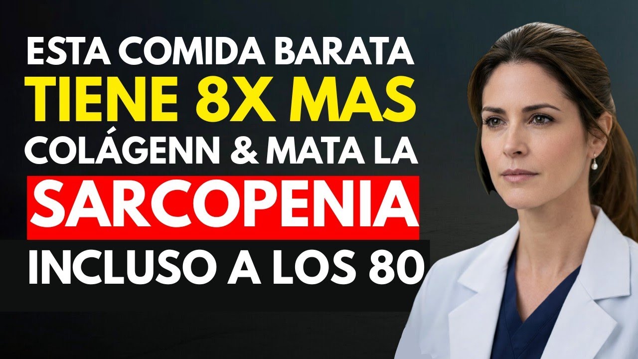 Olvídate del caldo de huesos: ¡Este alimento construye músculo y mata la sarcopenia!