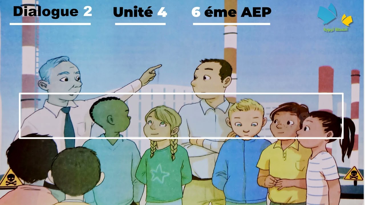 Dialogue 2 Unité 4 - L'énergie dans notre vie - mes apprentissages en français 6 AEP - édition 2021