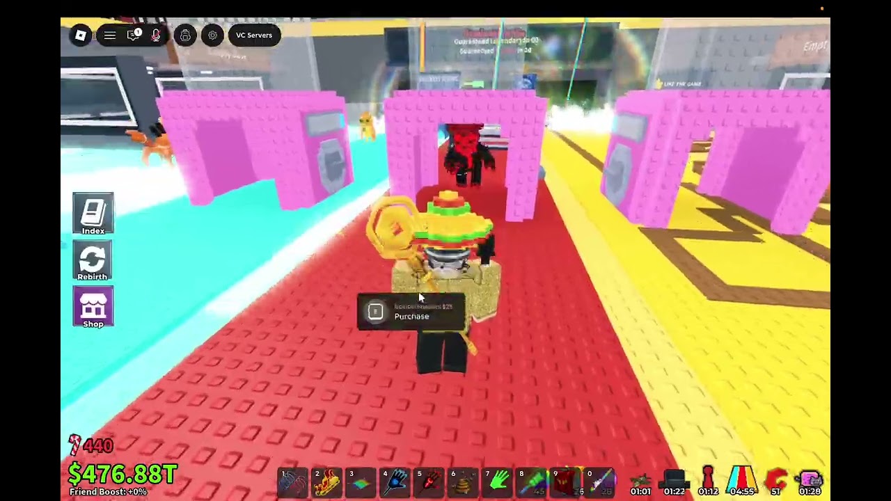 Steal a Brainrot admin abuse and CURSED UPDATE