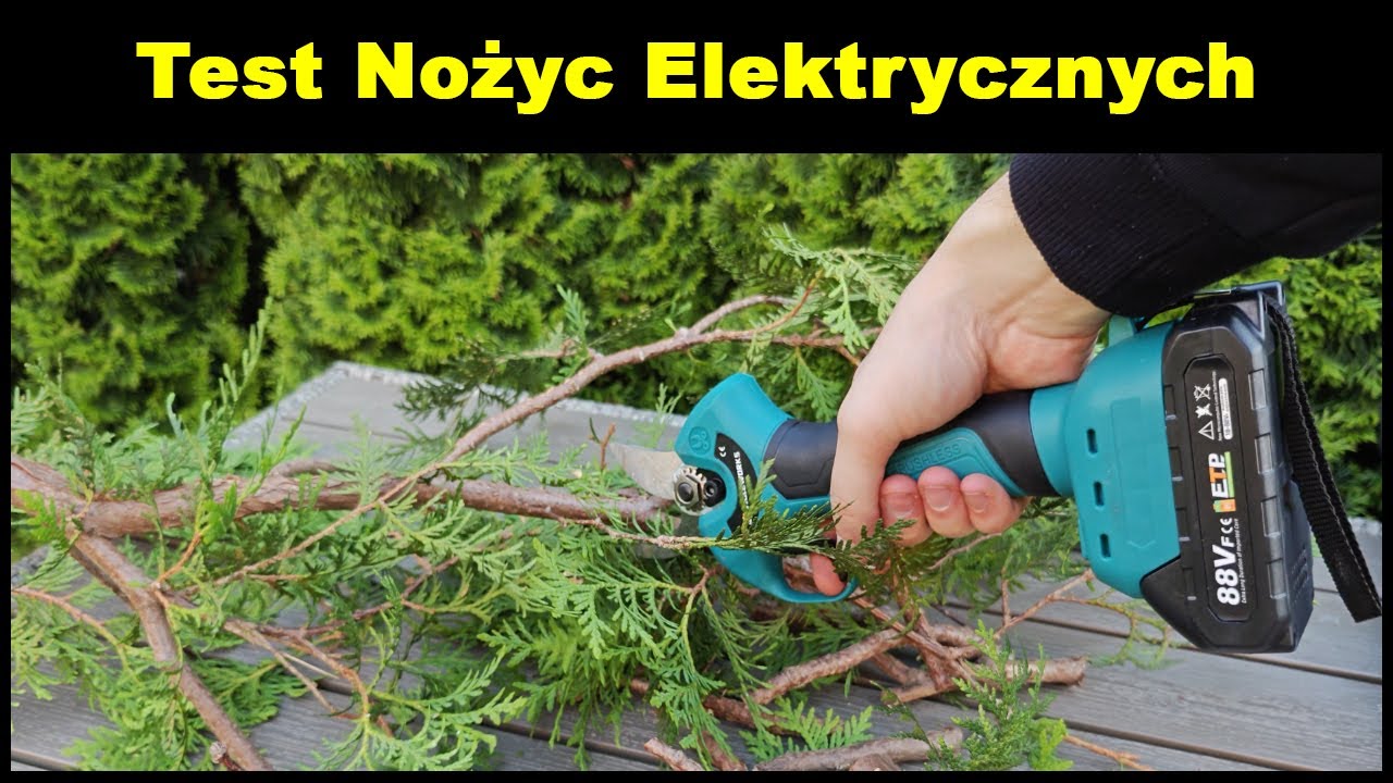 VIOLEWORKS 21V Elektryczne Nożyce do Przycinania - Test - LowcyChin.pl