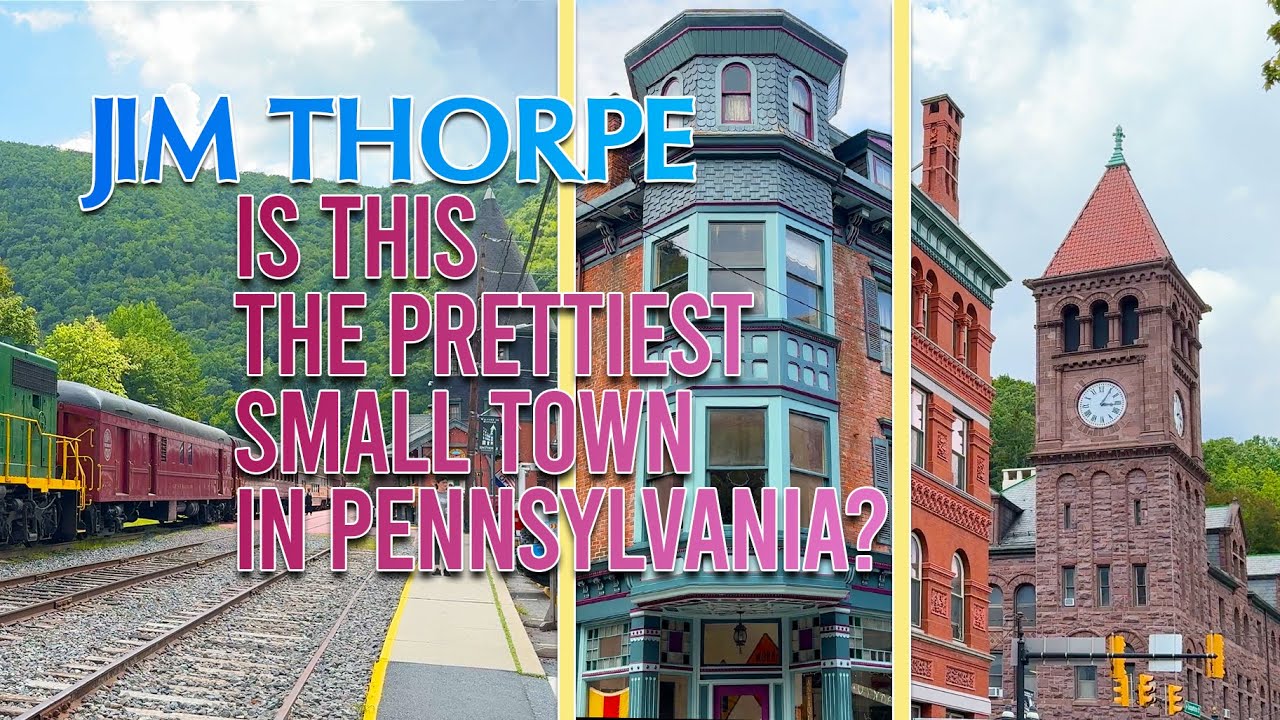 JIM THORPE : Is This the Prettiest Small Town in Pennsylvania? | The Planet V [4K]