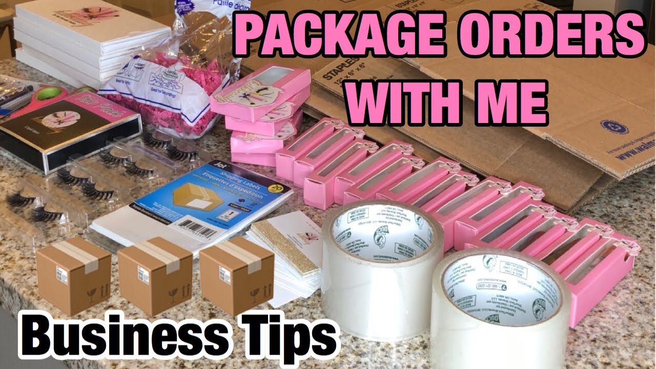 PACKAGE ORDERS WITH ME