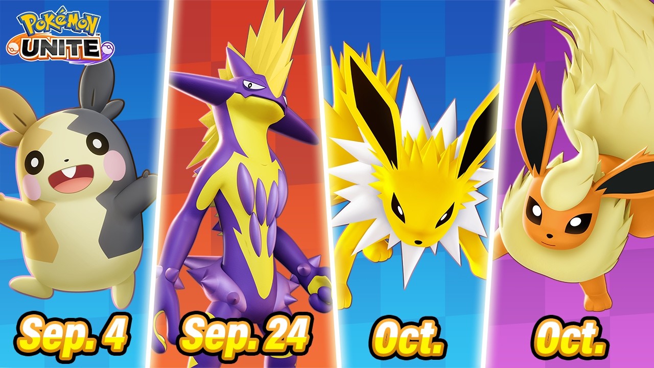 New Pok&eacute;mon are coming to Pok&eacute;mon UNITE soon!