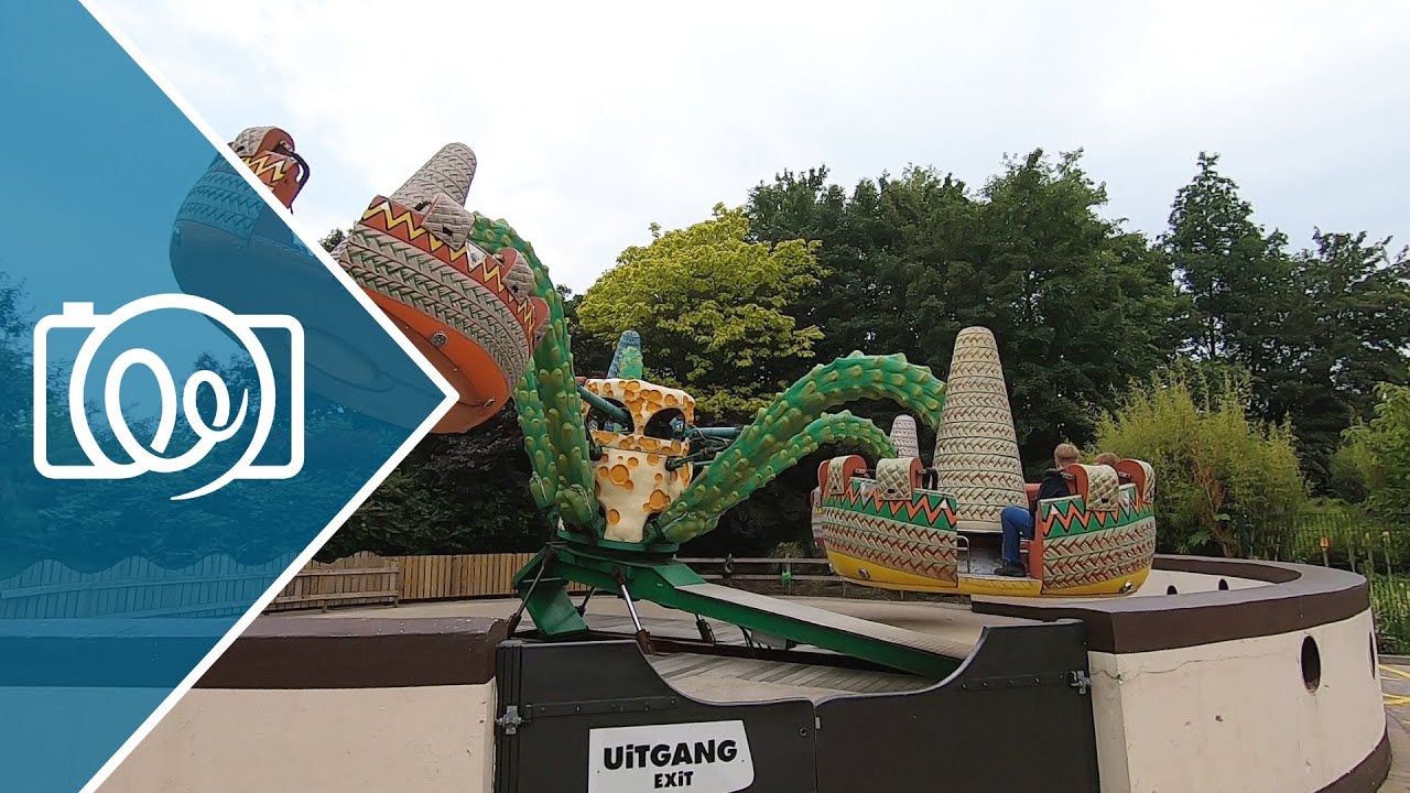Los Sombreros @ Walibi Holland 2020 - Full HD Offride Video