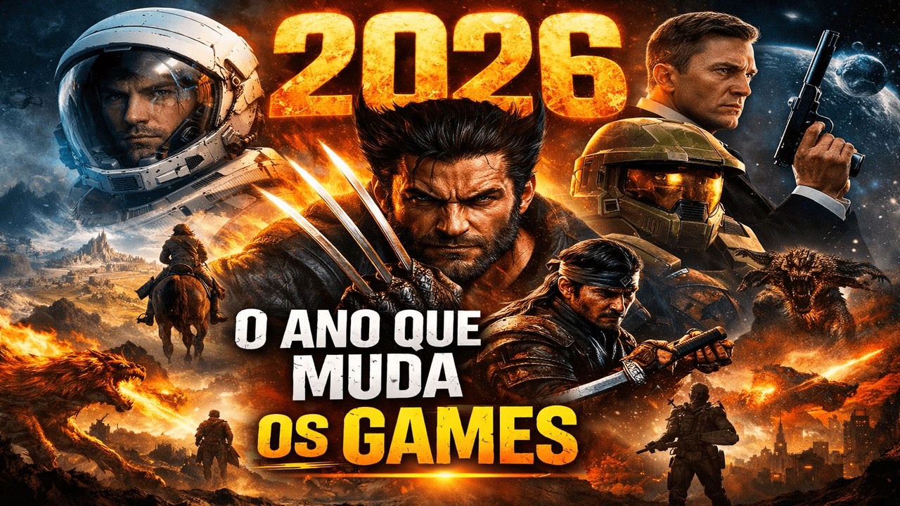 2026 Pode Ser o Ano Mais IMPORTANTE da História dos Games