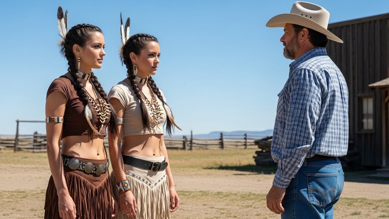 He Was alone for Years... Until Two Giant Apache Sisters Came Asking for Fresh Water