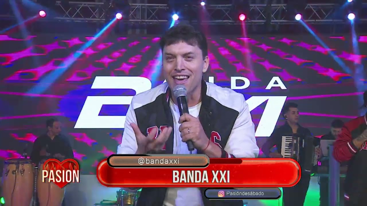 Banda XXI en vivo en Pasión de Sábado 02 09 2023 Parte 1
