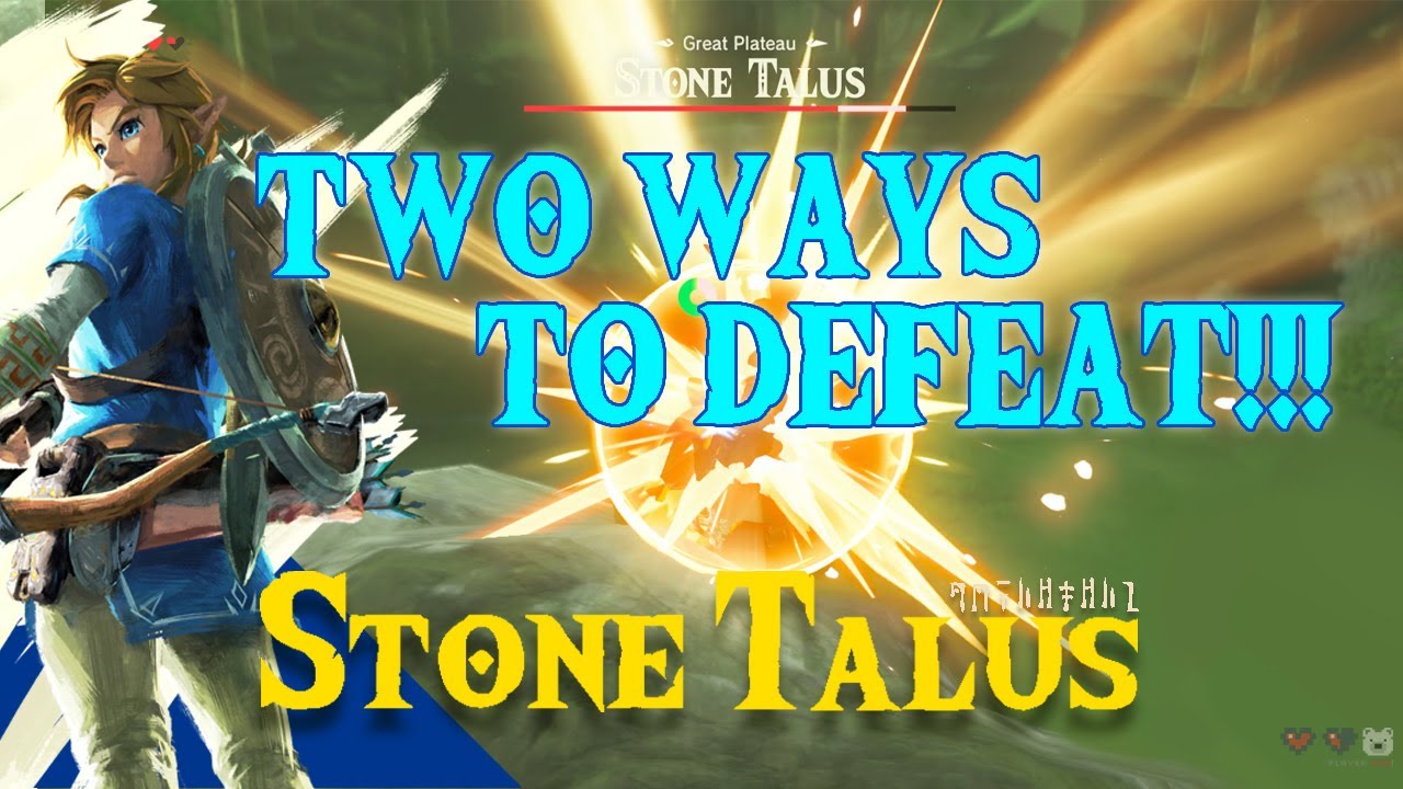 How to defeat Stone Talus - Zelda BotW
