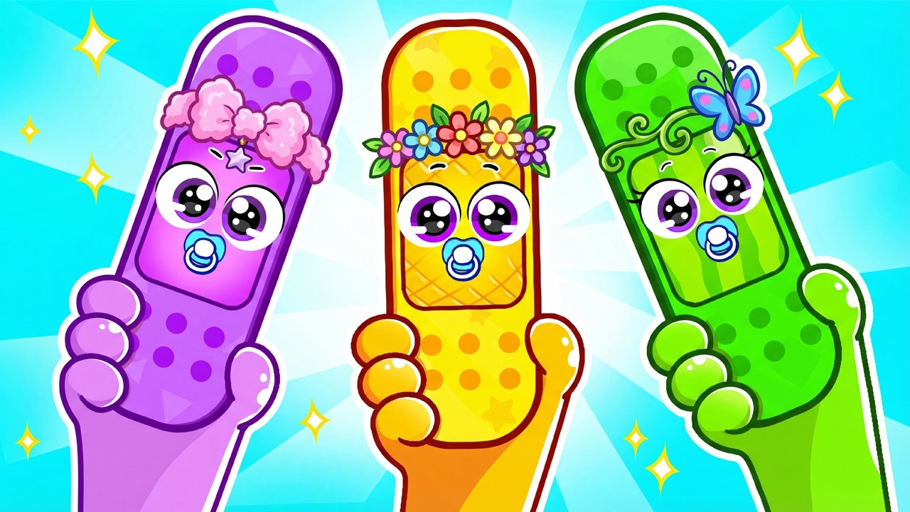 Ouchie! Baby Got a Boo Boo | Give Me a Bandage for Kids |Nursery Rhymes & Kids Songs by  Baby Color