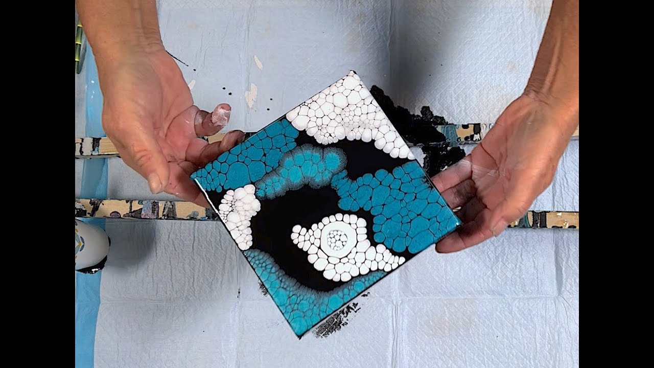 Playing with Milk Paint Pearl Cells ~ Come Paint with Me!