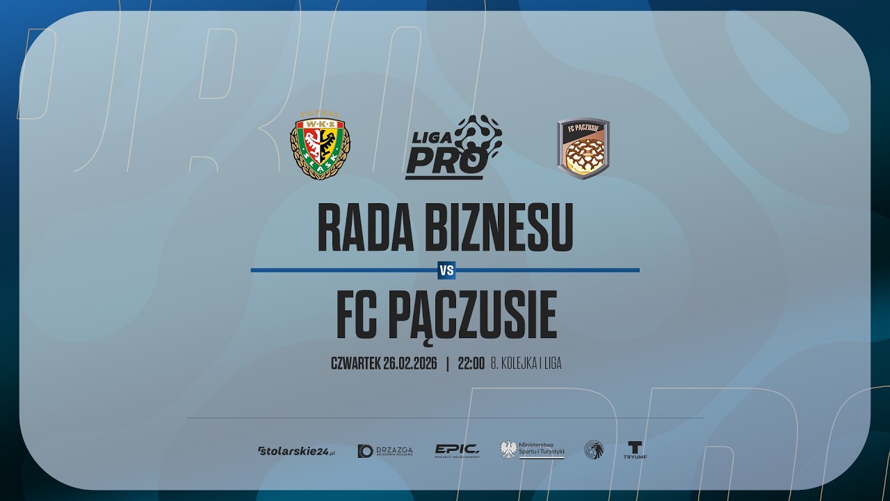 RADA BIZNESU - FC PĄCZUSIE | PRO LIGA, Sezon Zima 2026 - 26.02.2026