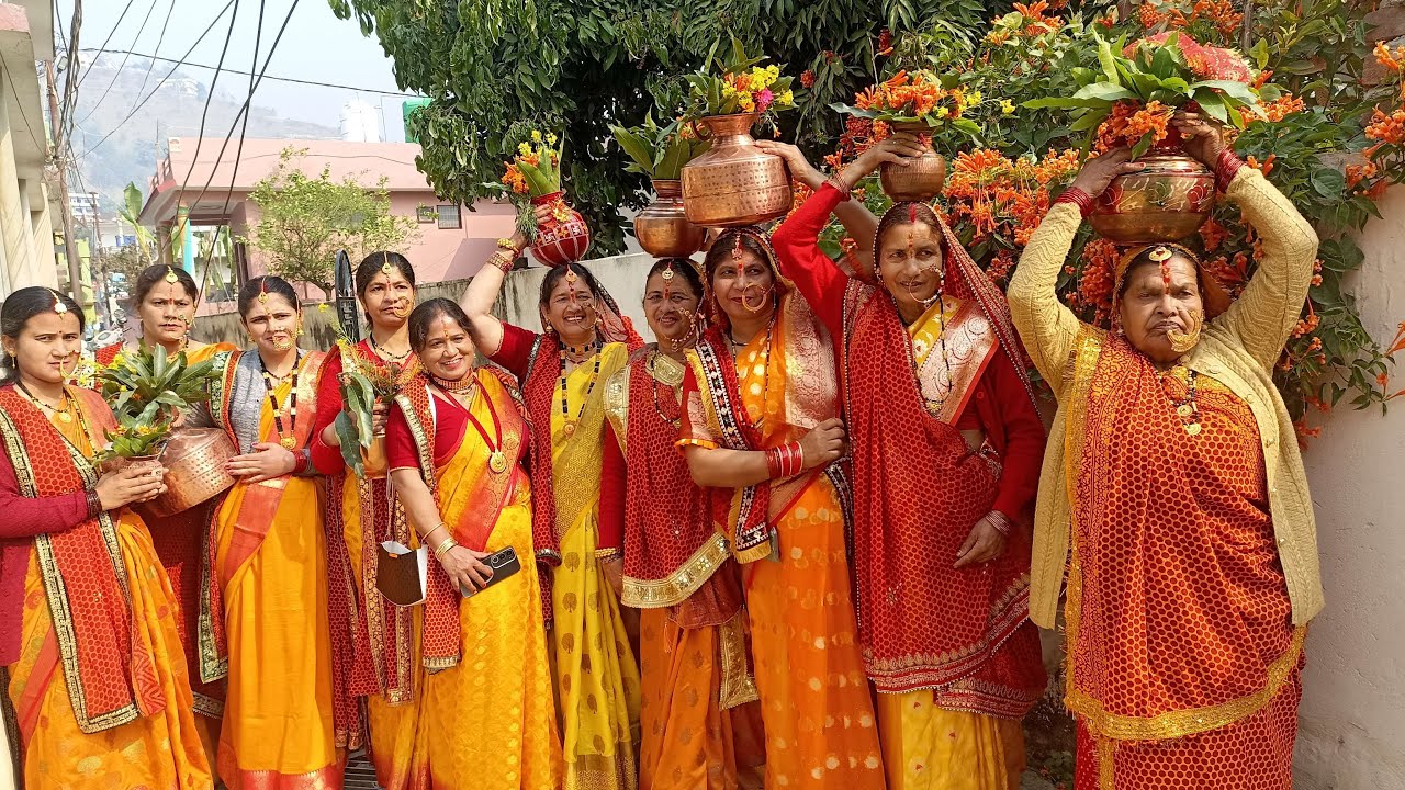 Uttarakhand Bhakti Sangeet is live कलश यात्रा में आप सभी का स्वागत