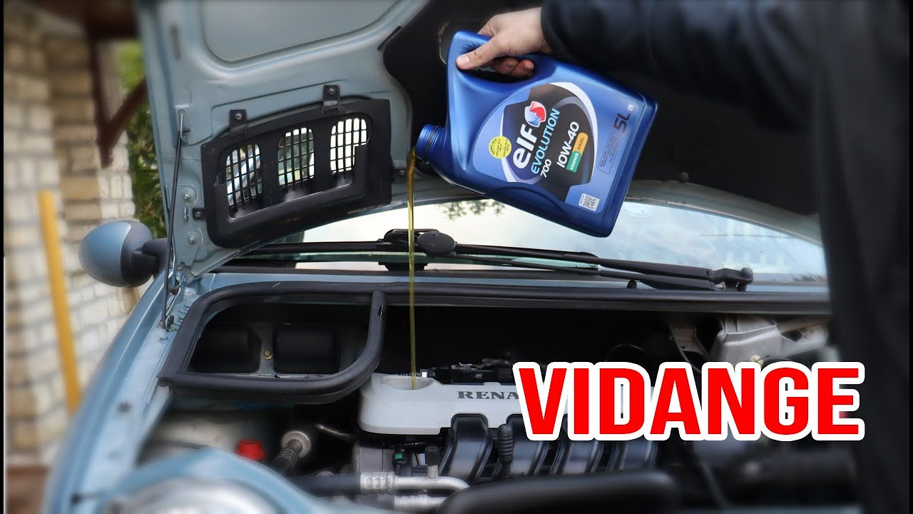 Apprendre à faire l'entretien soi-même - Vidange et filtre à air - Twingo 1.2 16v