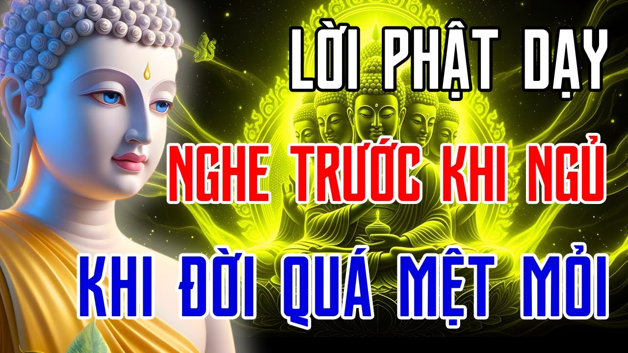 Nghe Pháp Trước Khi Ngủ - Mệt Mỏi, Mất Ngủ, Nghe Để Tâm Được Nghỉ | Tịnh Tuệ Audio