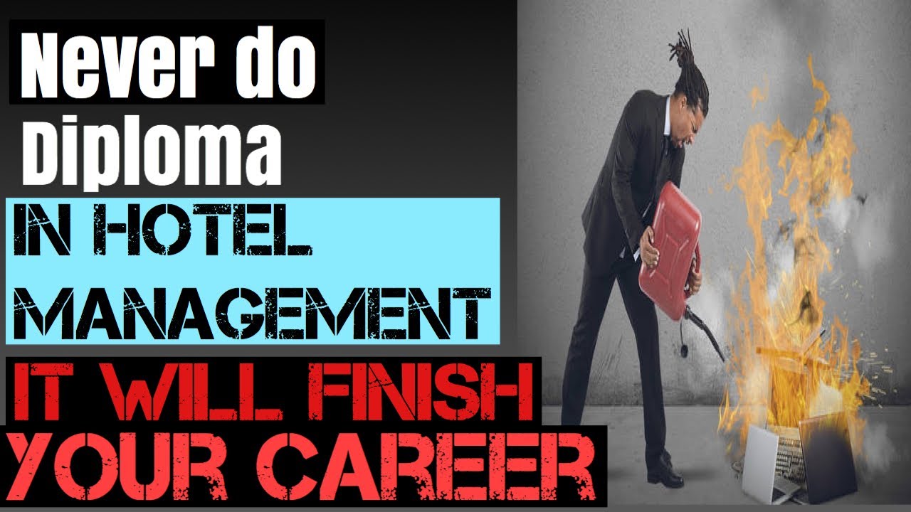 क्या hotel management में diploma करने से career बर्बाद हो जाता है???