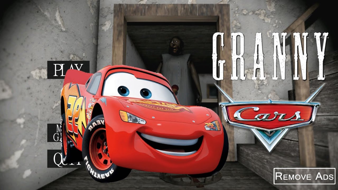 Granny is Lightning McQueen from Cars