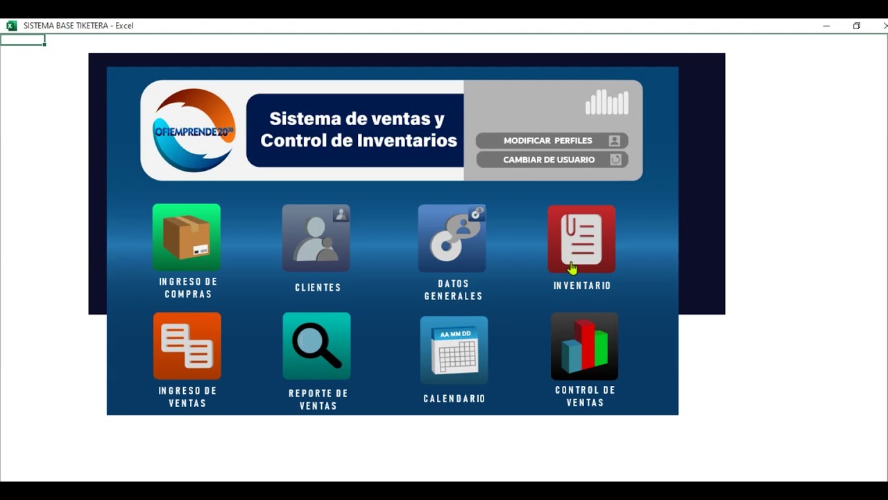 SISTEMA EN MACROS PARA TODO TIPO DE NEGOCIO 2021
