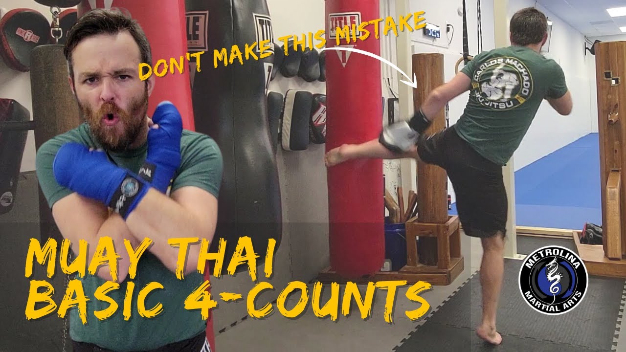 Basic Muay Thai Combos | 4-Counts Series