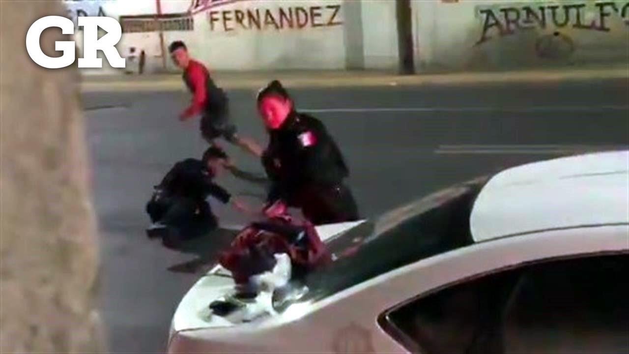 Escapa de policías de Guadalupe | Monterrey