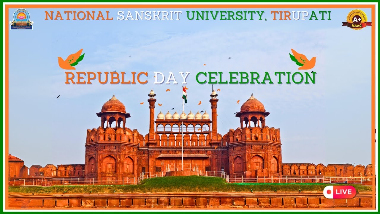 77th Republic Day Celebrations || National Sanskrit University, Tirupati