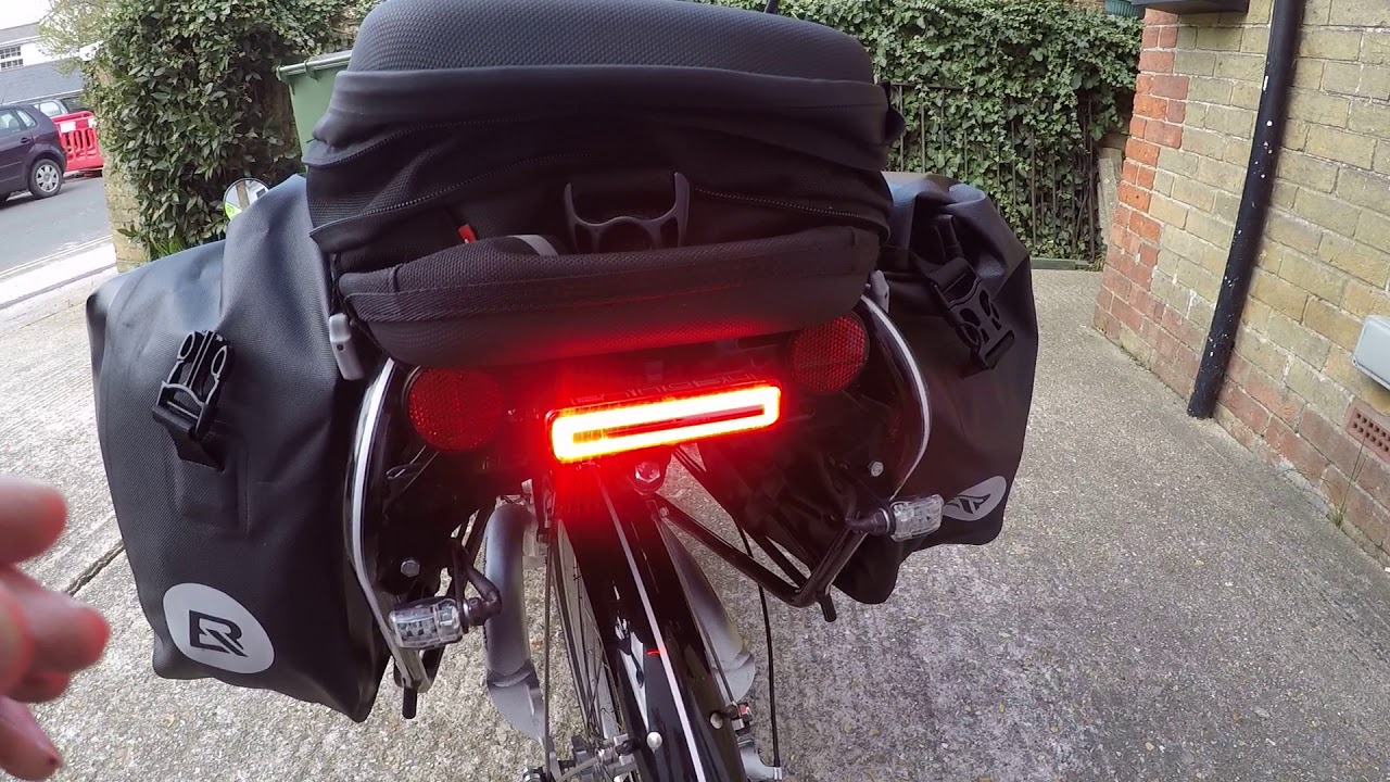 eTrike.net - Quick Review Of The Achort 600 Lumen Dual LED Headlight & Moon Unisex Nebula Rear LED