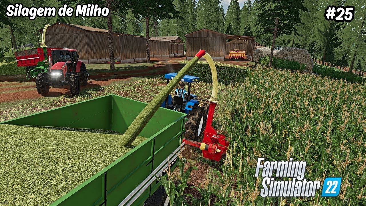 Chamei o @predo433 pra Produ&ccedil;&atilde;o de Silagem/Quer&ecirc;ncia Fundo da Grota/Farming Simulator 22/Ep 25