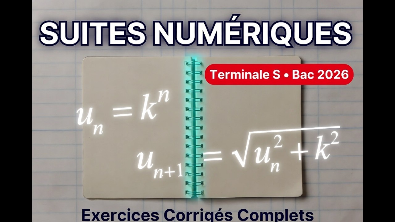 Suites numériques : méthodes clés et exercices corrigés | Terminale / BAC