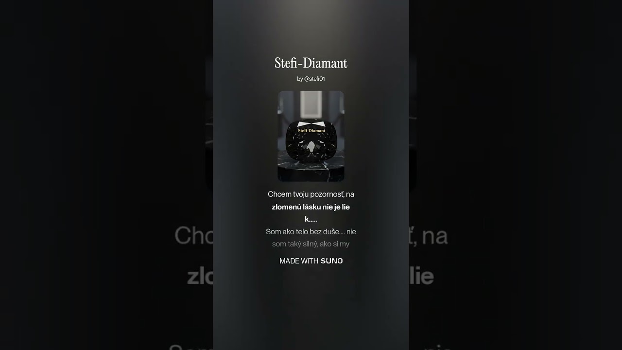 Stefi-Diamant#darkrnb##viral#theweeknd#song#tiktok#youtube#ai#love#slovakia#czechrap#rnb#spotify#26