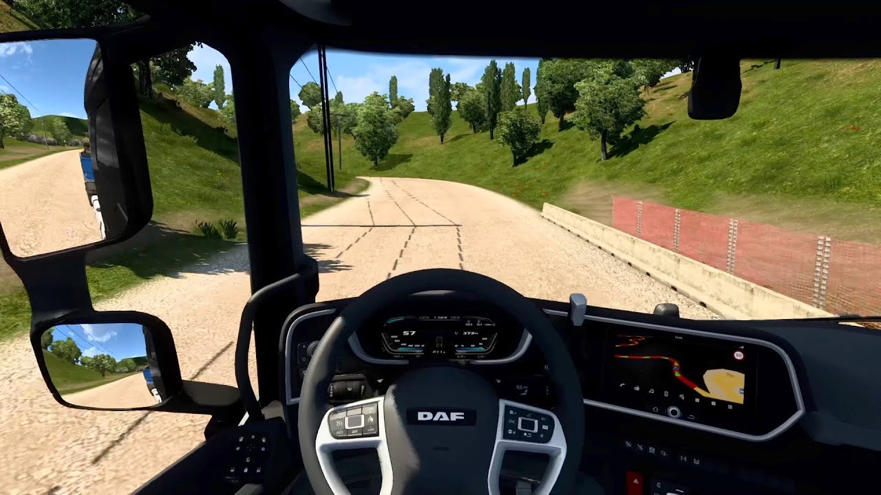 Euro Truck Simulator 2 - Prague Czech Republic to Bratislava - Logitech