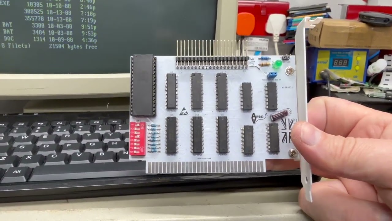 IBM 5160 - Up and running