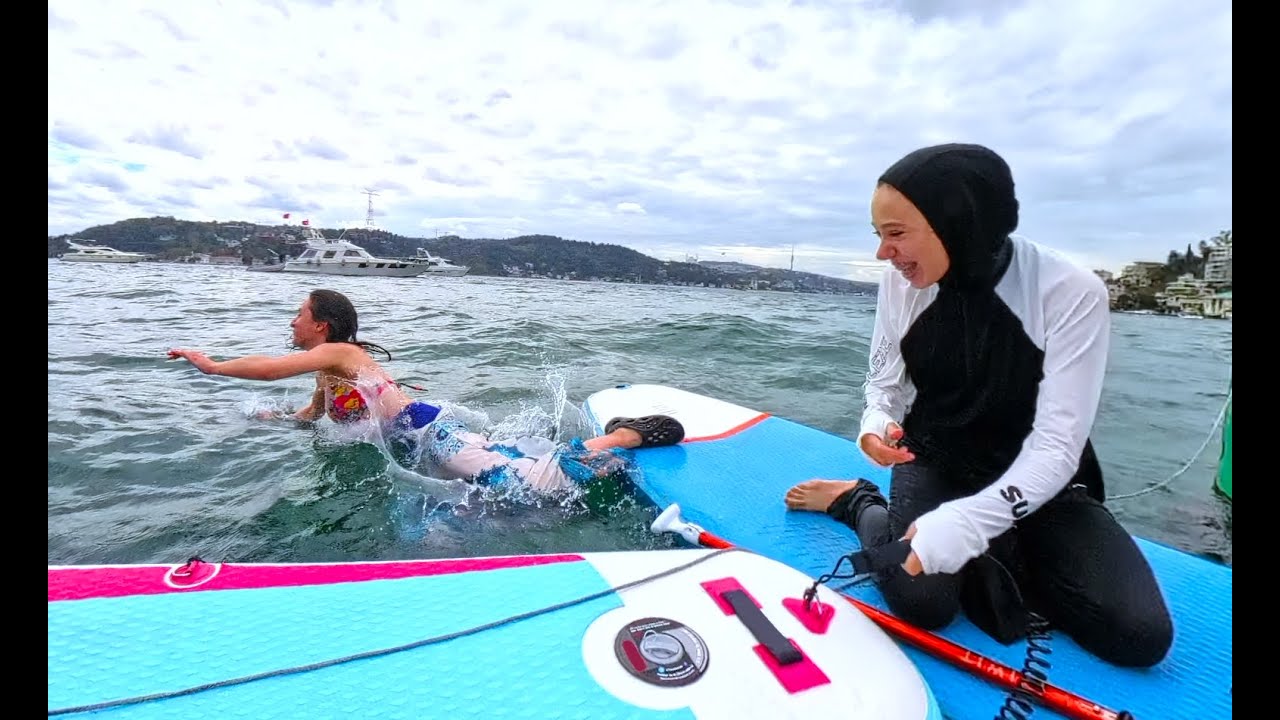 Kızlar Suya Düştü! 😂🌊 | Kaptan Kano Part 3 #keşfet #fypシ 