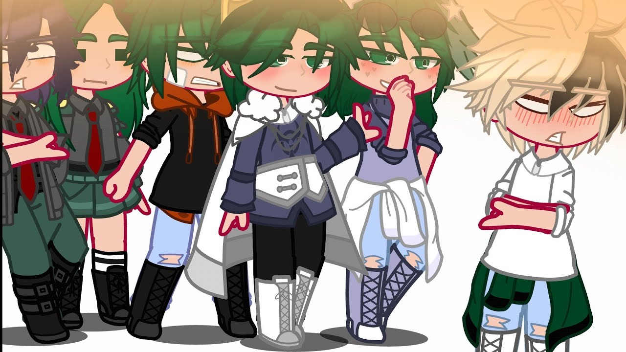Katsuki meets different Au's Deku 🥦😜 [] MHA [] Skit [] gacha nox [] inspired [] &deg;&bull;{SuGaR._.CuBe}&bull;&deg;
