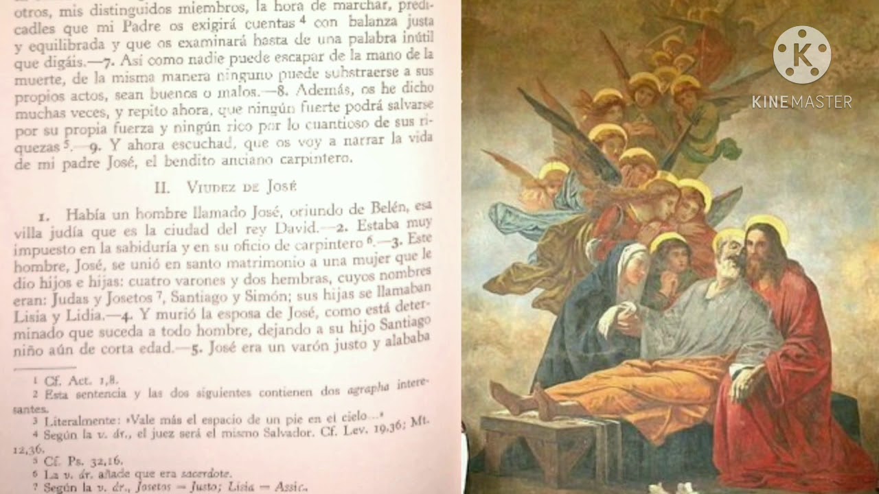 Evangelio apócrifo audiolibro de la historia de José el carpintero