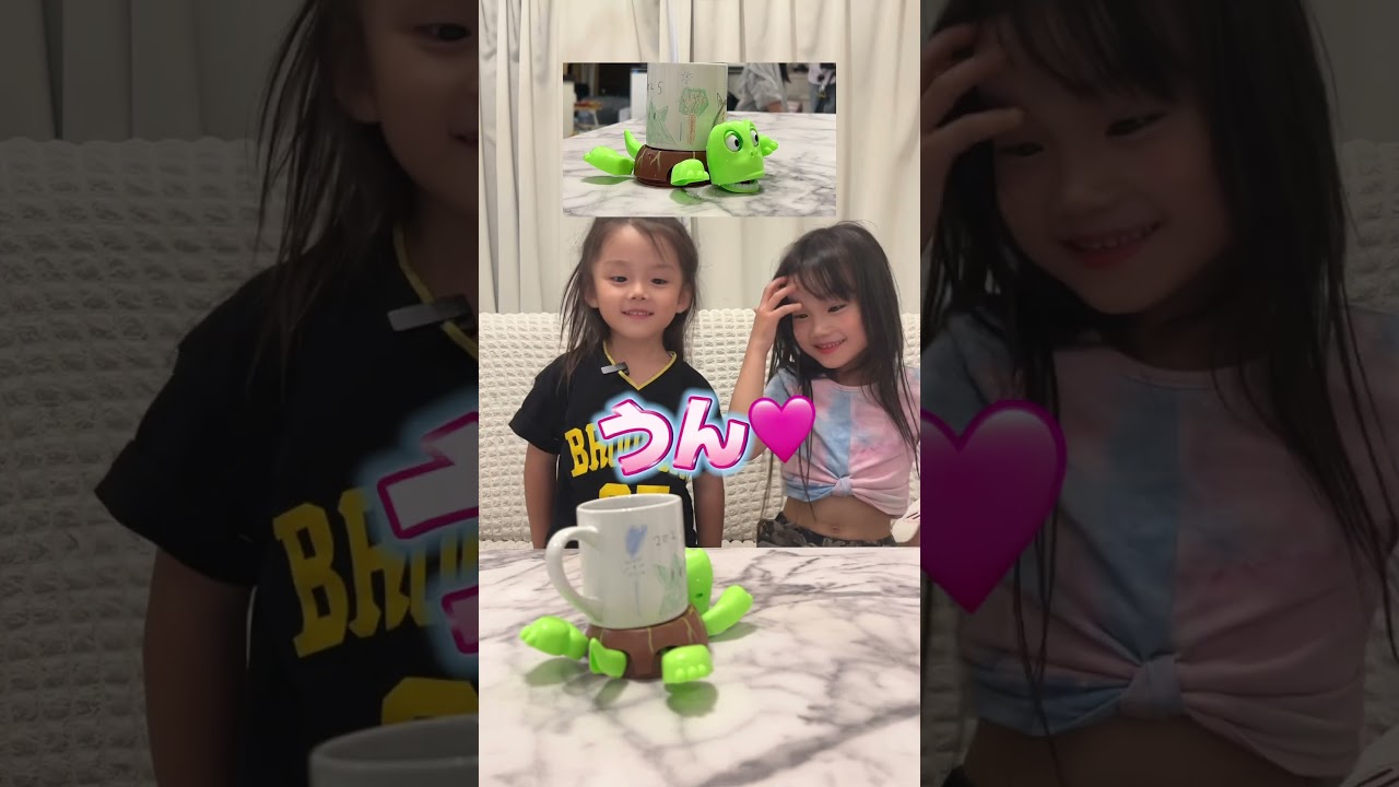4歳6歳でなんでそんな冷静なん… 