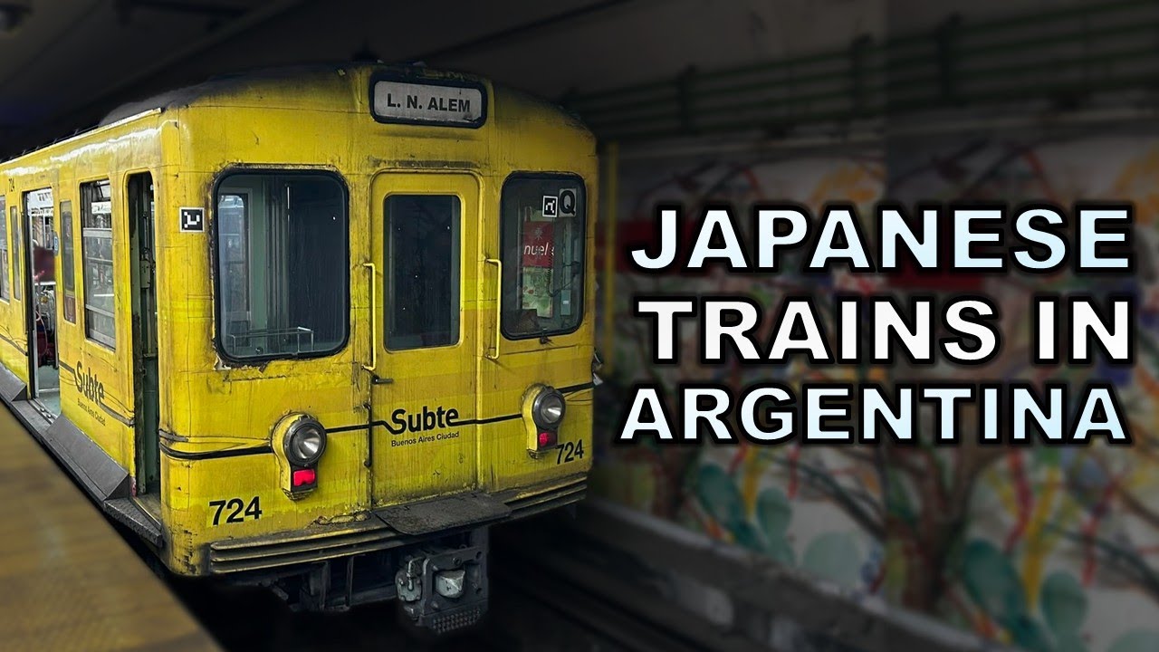 The World's Oldest Subway Trains in Buenos Aires