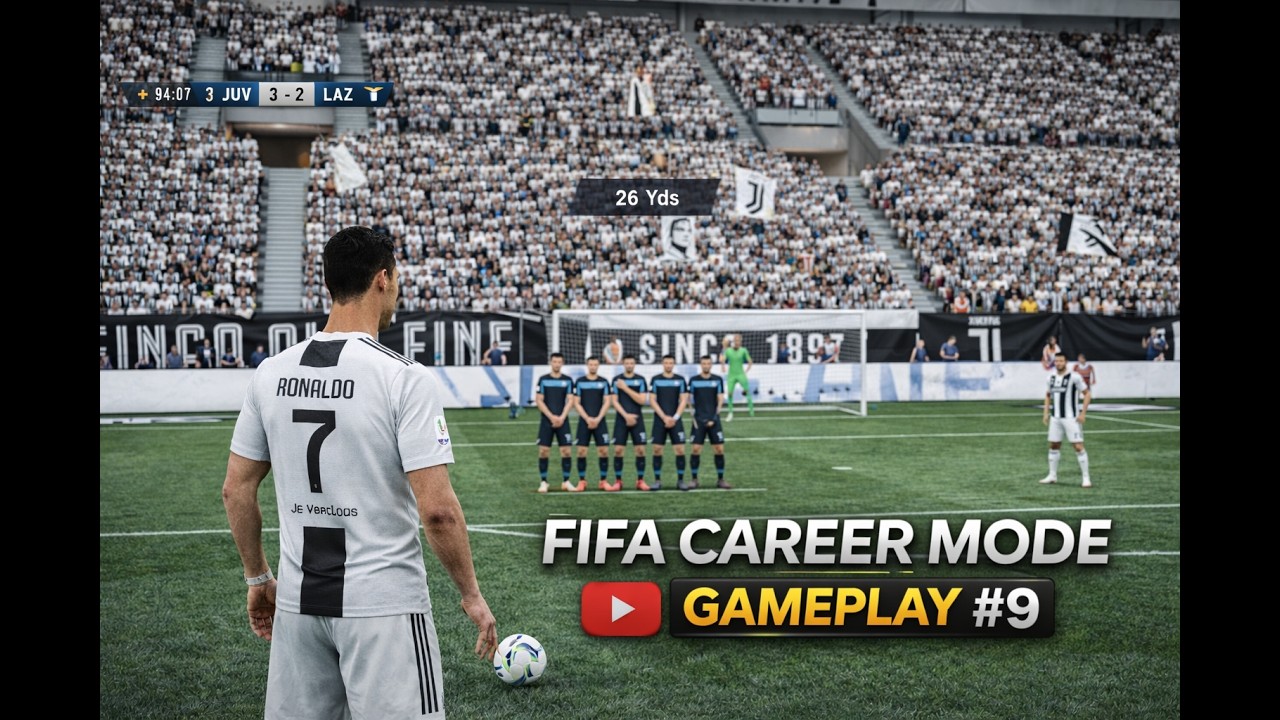THE PERFECT FREE KICK?! 🎯 | FIFA Career Mode | BGamer