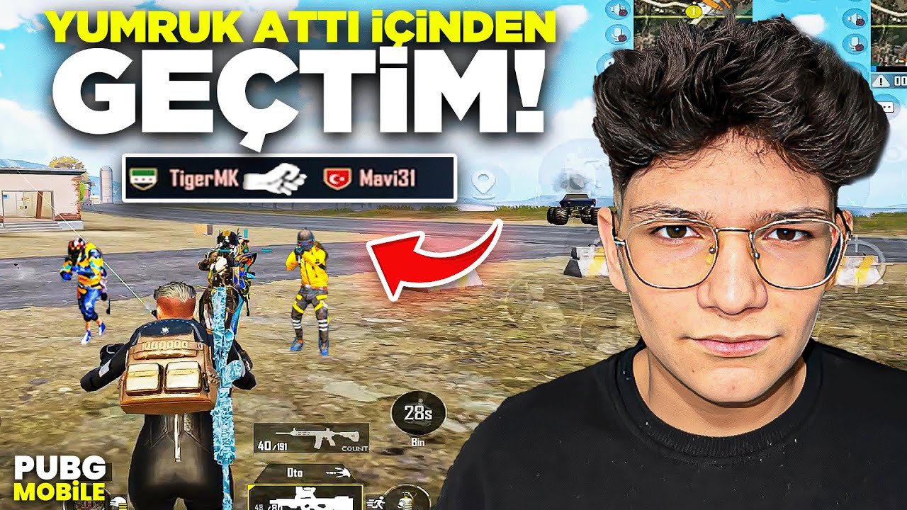 YUMRUK ATIP DALGA GEÇTİ! İÇİNDEN GEÇTİM İNTİKAM - PUBG MOBİLE