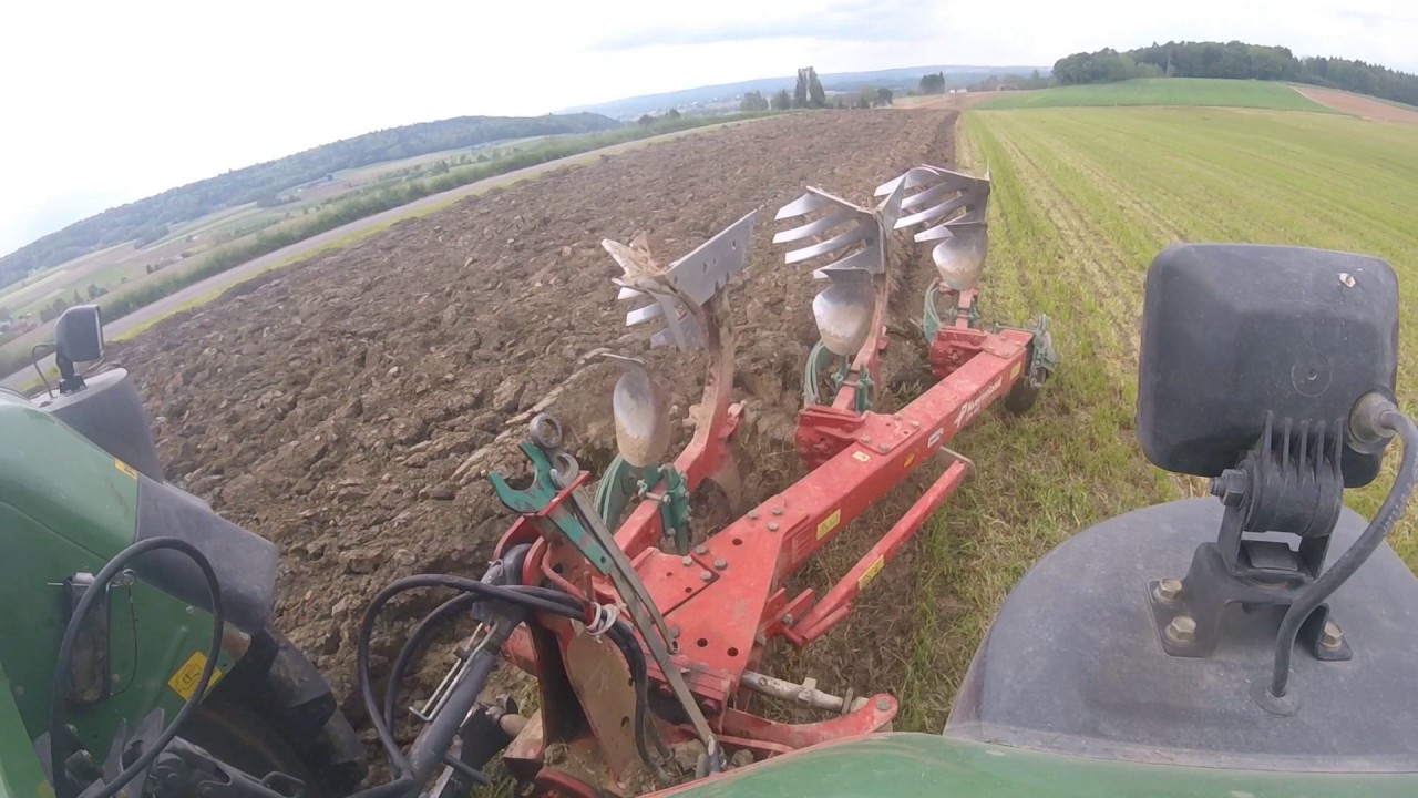 Pflügen |Fendt Vario 312 | Kverneland 3 Schar