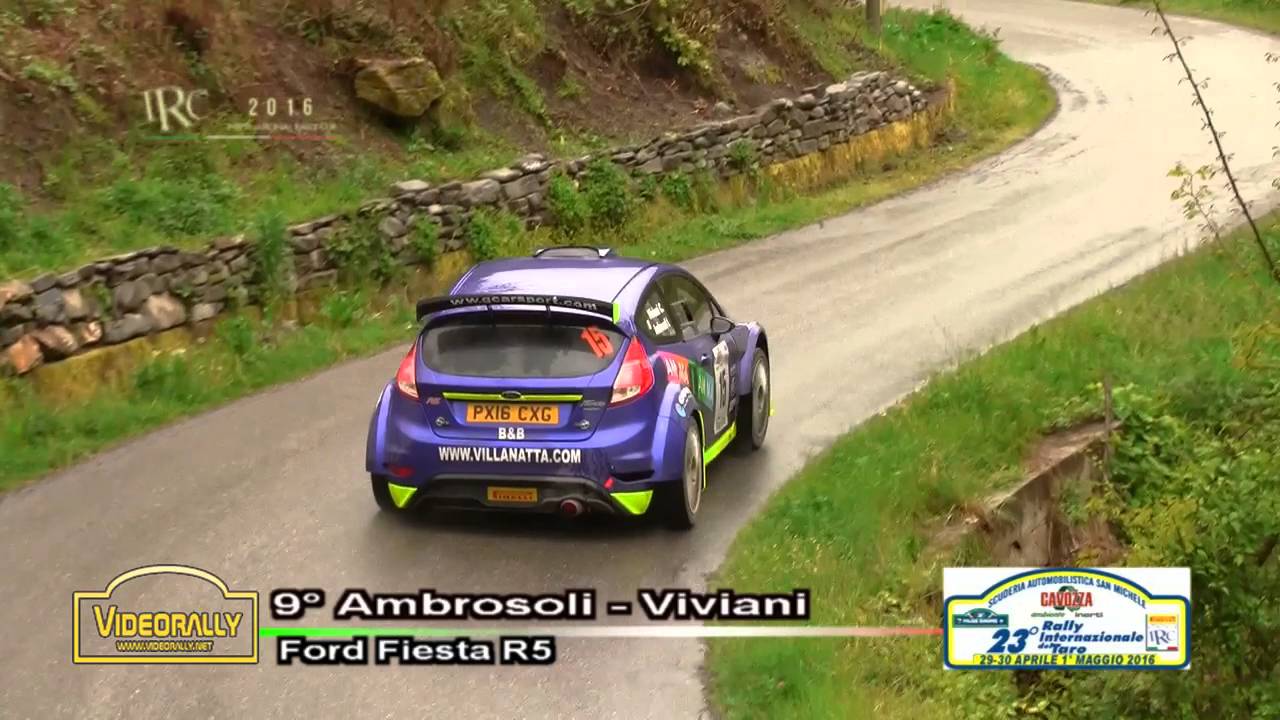 Rally Taro IRC 2016 Anteprima Videorally Show & Crash
