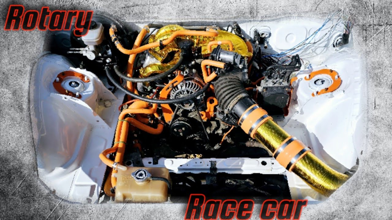 RX8 231 Rotary track car gets a new engine and engine bay!