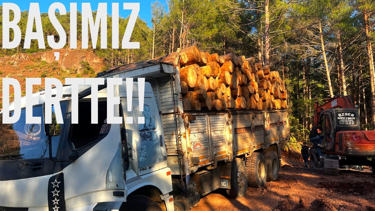 YÜKÜ İNDİRİP TEKRAR YÜKLEDİK-BMC PRO 827 İLE DAĞDA REZİLLİK DİZ BOYU!!!