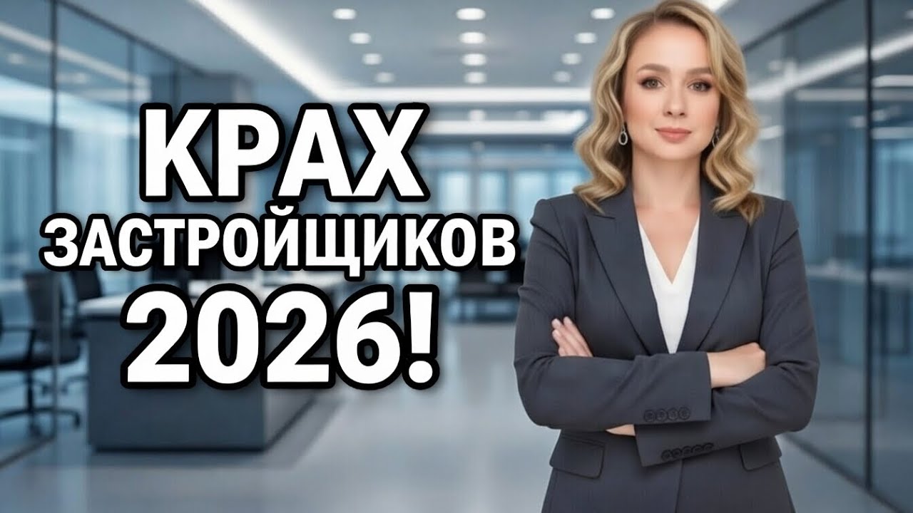 Крах рынка недвижимости 2026.