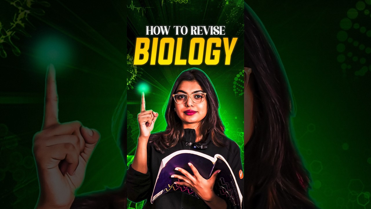 How to Revise Biology Effectively for NEET 2026  #neetpreparation  #trendingshorts #trending