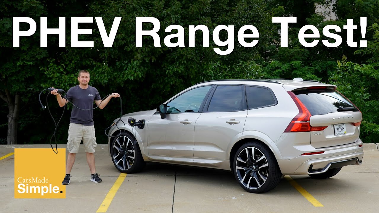 Volvo XC60 Recharge Plug In Hybrid Range Test | Impressive Results!