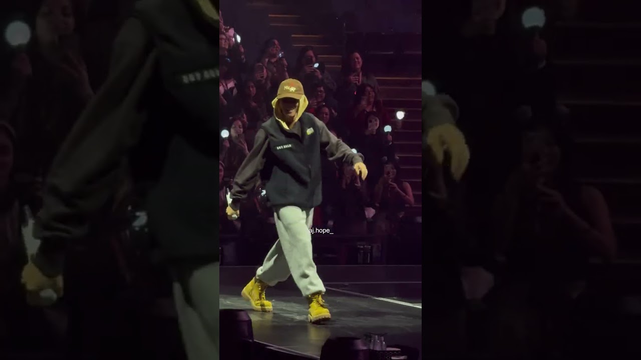 Jhope - Just Dance VIP soundcheck - Hope On The Stage Day 2 - Oakland Arena  