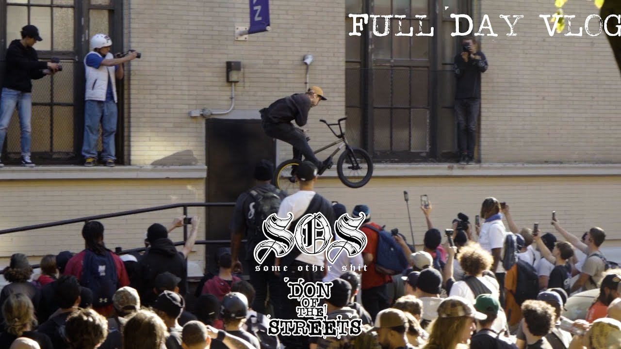 Craziest New York City BMX Jam!? SOS DOTSNYC