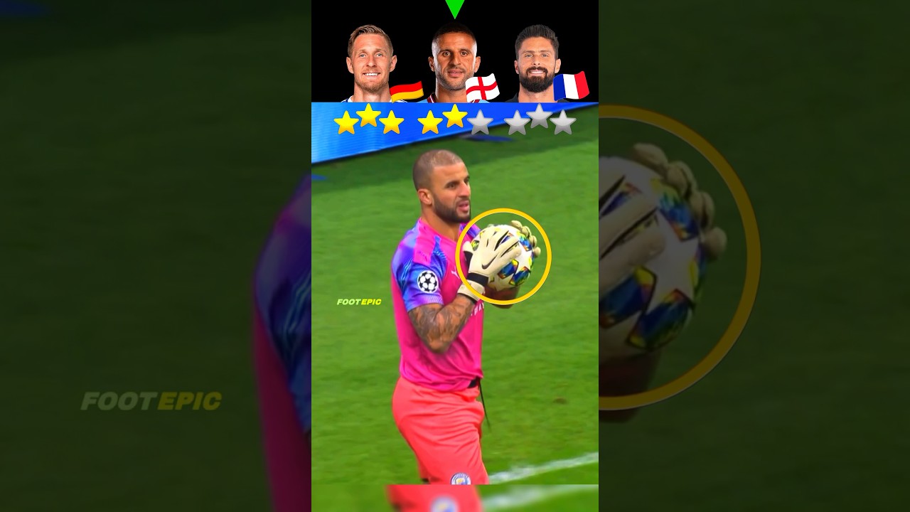 Polter VS Walker VS Giroud 🧤 Playing as a goalkeeper 🤯