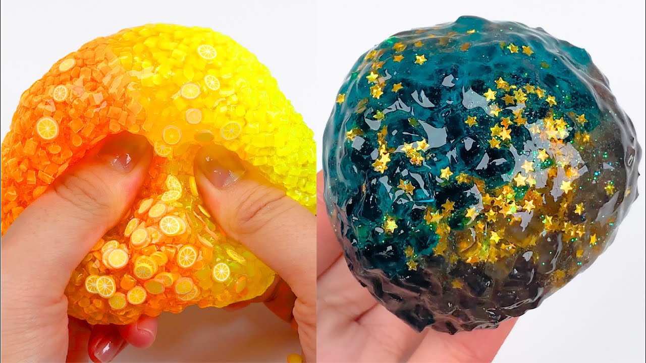 Asmr crunchy slime 💥크런치 한시간 모음집💥 3탄 🌟| 꾸 슬라임