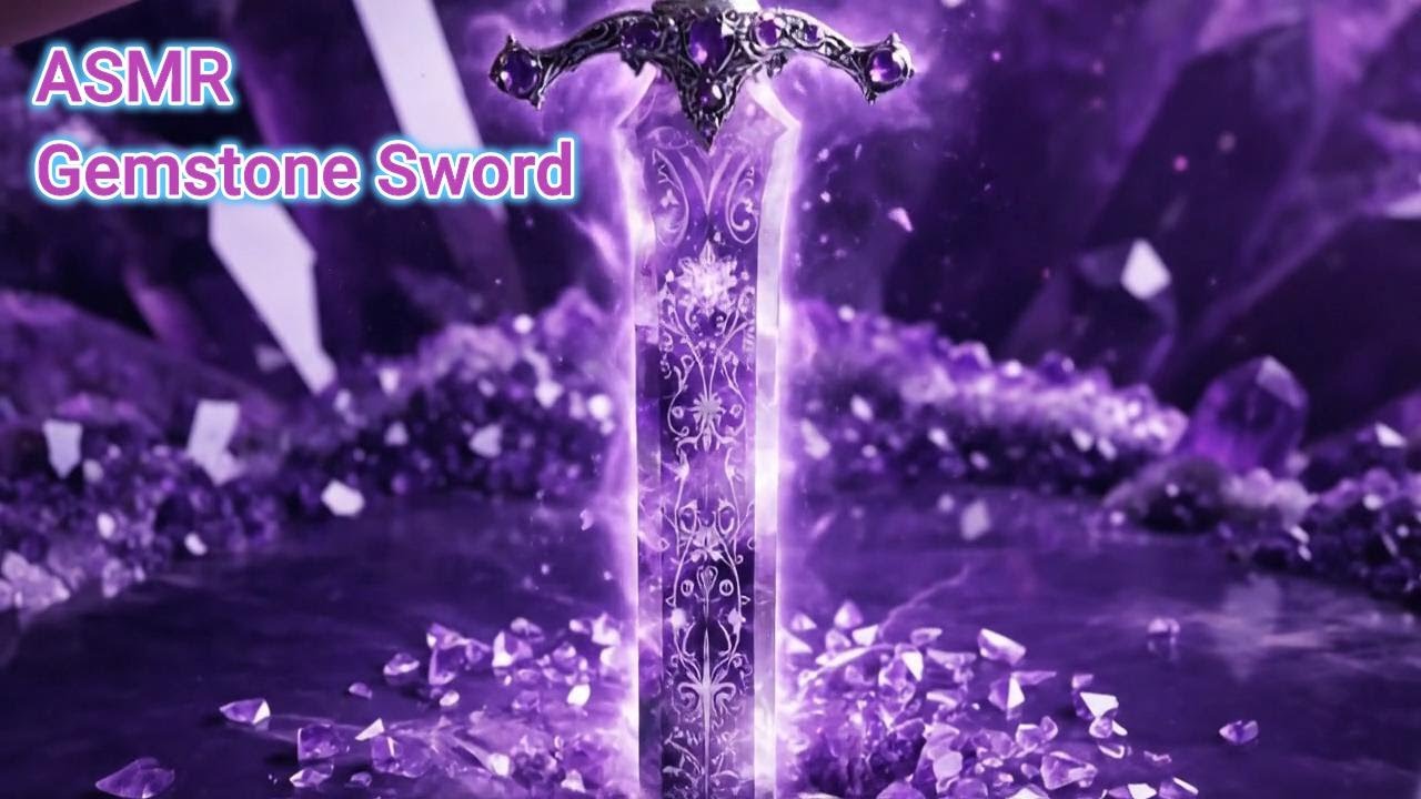 【ASMR】どの誕生月の宝石剣が好き？⚔️ 💎/ Which birth month gemstone sword do you like?⚔️ 💎/　#asmr #relaxing