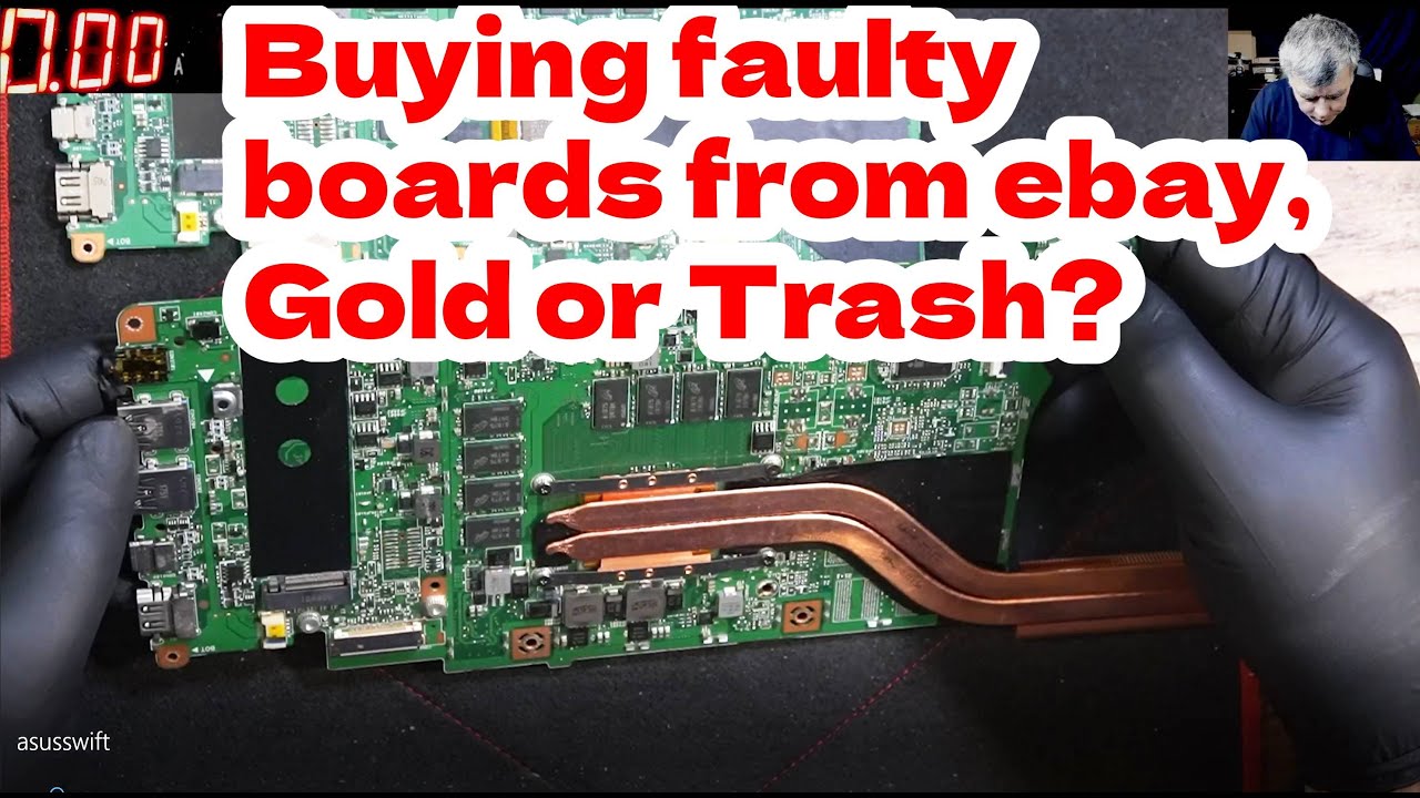 Buying Faulty Laptop Motherboards from Ebay, Worth it? Acer Swift SF315 repair